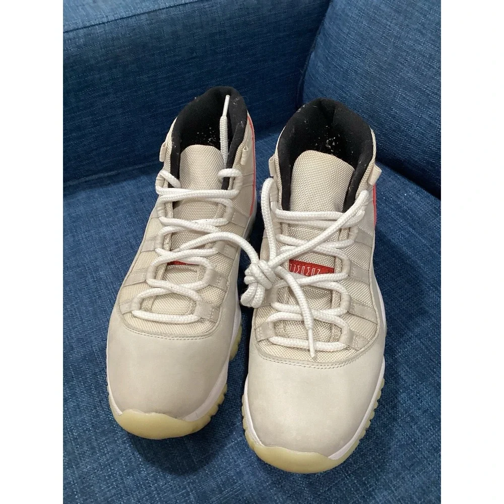 Size 10 - Air Jordan 11 Retro Platinum Tint No Insoles